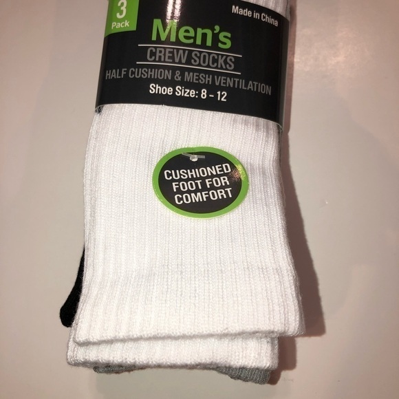 Men’s crew socks size 8-12 NEW! - Picture 7 of 10